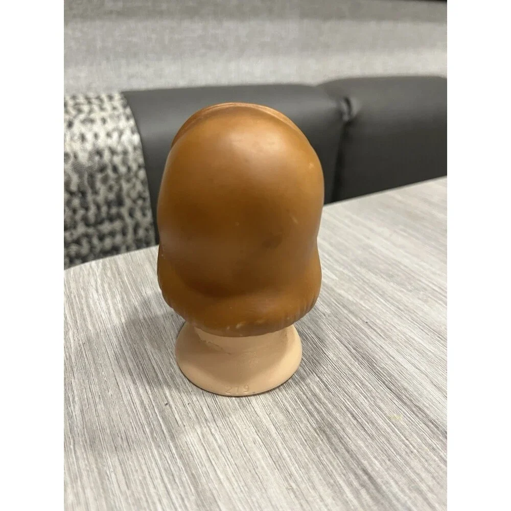 Vintage 1964 Vinyl Doll Head - Make Your Own Doll - Quirky Teen - 2.5 Inch